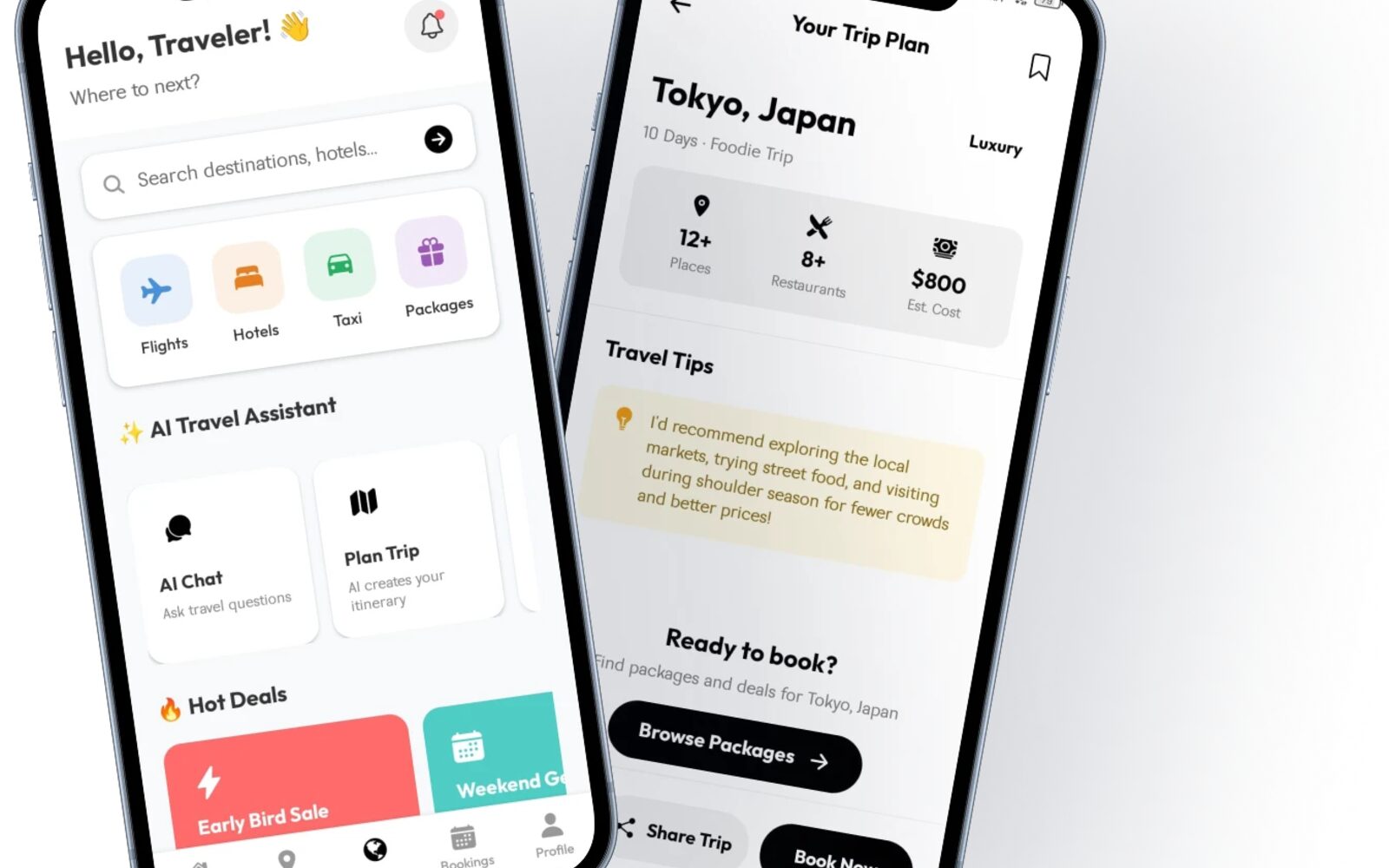 AI Traveller Smart Booking — Mobile Product