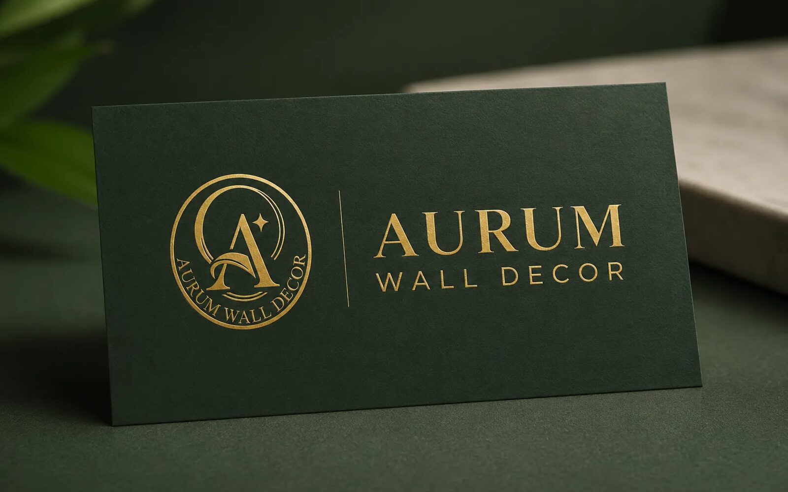 Aurum Wall Decor — Brand Website
