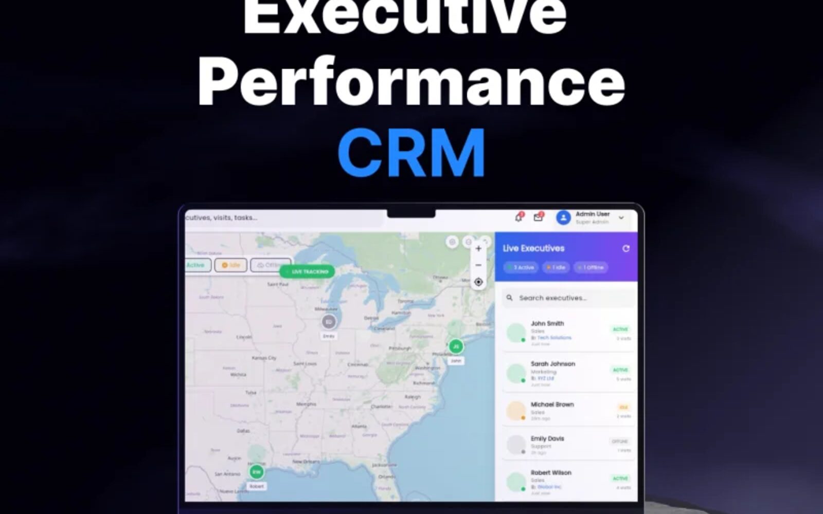 Executive Performance CRM — Sales Tooling